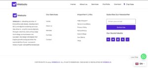 Essential Pages for Website