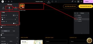 Elementor Sticky Headers with Shrinking Logo On Scroll